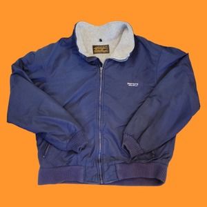 Vintage Eddie Bauer jacket - navy women's Large
